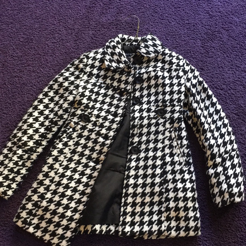 Kids Black & White coat